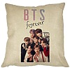Perna Decorativa BTS Army 13, 40×40 cm, Husa Detasabila, Burduf 16 bsc0789 2