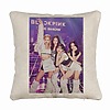 Perna Decorativa Canapea BlackPink, Model 7, 40x40 cm, Husa Detasabila, Burduf 7 bsc0792 1