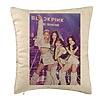 Perna Decorativa BlackPink, Model 7, 40x40 cm, Bej, Husa Detasabila, Burduf 7 bsc0792
