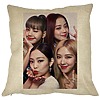 Perna Decorativa BlackPink, Model 8, 40x40 cm, Husa Detasabila, Burduf 16 bsc0793 2