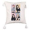 Perna Decorativa cu Franjuri BlackPink, Model 9, 45×45 cm, Cu fermoar 7 bsc0794 3
