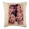 Perna Decorativa BlackPink, Model 10, 40x40 cm, Bej, Husa Detasabila, Burduf 7 bsc0795