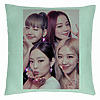 Perna Decorativa BlackPink, Model 10, 40x40 cm, Verde Menta, Husa Detasabila, Burduf 7 bsc0795 5
