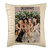 Perna Decorativa BlackPink, Model 11, 40x40 cm, Bej, Husa Detasabila, Burduf 7 bsc0796