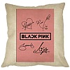 Perna Decorativa BlackPink, Model 13, 40x40 cm, Husa Detasabila, Burduf 16 bsc0797 2