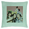 Perna Decorativa BlackPink, Model 14, 40x40 cm, Verde Menta, Husa Detasabila, Burduf 7 bsc0798 5