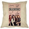 Perna Decorativa BlackPink, Model 16, 40x40 cm, Husa Detasabila, Burduf 16 bsc0801 2
