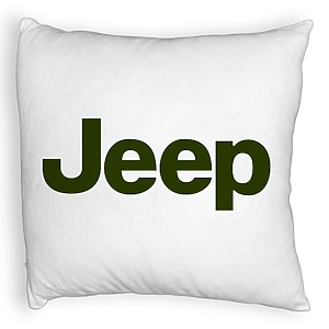 Perna Decorativa Fluffy , Jeep, 45×45 cm, Cu fermoar