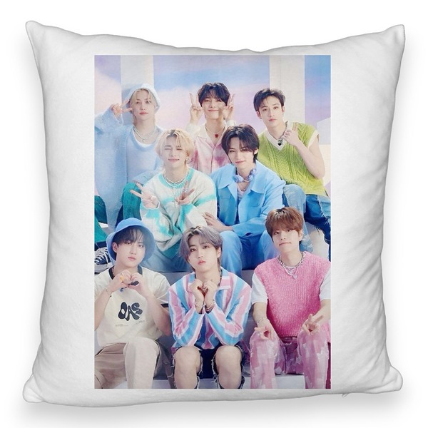 Perna Decorativa Fluffy , Stray Kids 2, 45×45 cm, Cu fermoar 5 bspff0751