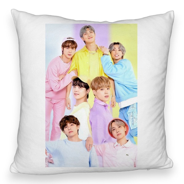 Perna Decorativa Fluffy , Stray Kids 13, 45×45 cm, Cu fermoar 5 bspff0762