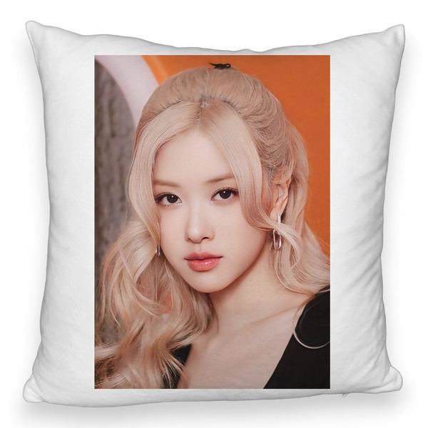 Perna Decorativa Fluffy BlackPink Rose 5, 45×45 cm, Cu fermoar 5 bspff0769