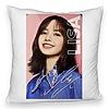 Perna Decorativa Fluffy BlackPink Lisa 2, 45×45 cm, Cu fermoar 7 bspff0771