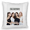 Perna Decorativa Fluffy BlackPink, Model 6, 45×45 cm, Cu fermoar 7 bspff0791
