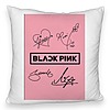 Perna Decorativa Fluffy BlackPink, Model 13, 45×45 cm, Cu fermoar 7 bspff0797