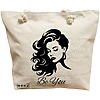 Geanta Canvas Tote pentru femei, model Be You 2, 40x51 cm, Bej, BEKZ® 16 Geanta Canvas Tote pentru femei