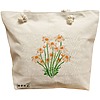 Geanta Canvas Tote pentru femei, model Margarete, 40x51 cm, Bej, BEKZ® 16 Geanta Canvas Tote pentru femei