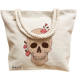 model Floral Skull