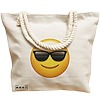 Geanta Canvas Tote pentru femei, model Cool, 40x51 cm, Bej, BEKZ® 17 model Cool