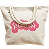 Geanta Canvas Tote pentru femei, model Princess, 40x51 cm, Bej, BEKZ® 17 model Princess