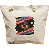 Geanta Canvas Tote pentru femei, model Celestial Eye 11, 40x51 cm, Bej, BEKZ® 16 Geanta Canvas Tote pentru femei