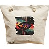 Geanta Canvas Tote pentru femei, model Celestial Eye 13, 40x51 cm, Bej, BEKZ® 19 Geanta Canvas Tote pentru femei