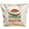 Geanta Canvas Tote pentru femei, model Gamer, 40x51 cm, Bej, BEKZ® 17 model Gamer