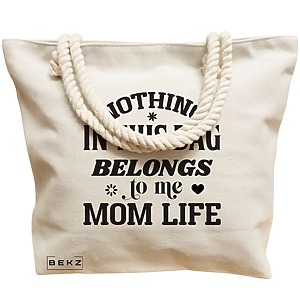 model Nothing in this bag belongs to me Mom Life