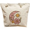 Geanta Canvas Tote pentru femei Sunny Moon, 40x51 cm, Bej, BEKZ® 16 Geanta Canvas Tote pentru femei Sunny Moon