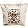 Geanta Canvas Tote pentru femei Happy Sun 3, 40x51 cm, Bej, BEKZ® 17 40x51 cm