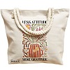 Geanta Canvas Tote pentru femei Boho Style 1, 40x51 cm, Bej, BEKZ® 17 40x51 cm