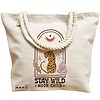 Geanta Canvas Tote pentru femei Boho Style 2, 40x51 cm, Bej, BEKZ® 17 40x51 cm