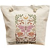 Geanta Canvas Tote pentru femei Boho Style 4, 40x51 cm, Bej, BEKZ® 16 Geanta Canvas Tote pentru femei Boho Style 4