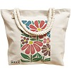 Geanta Canvas Tote pentru femei Boho Style 8, 40x51 cm, Bej, BEKZ® 17 40x51 cm