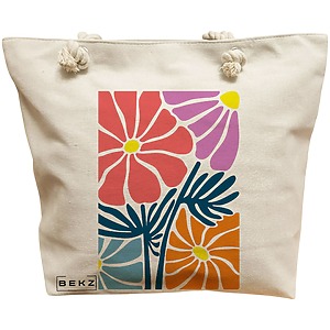 Geanta Canvas Tote pentru femei Boho Style 11