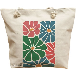 Geanta Canvas Tote pentru femei Boho Style 12