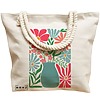Geanta Canvas Tote pentru femei Boho Style 17, 40x51 cm, Bej, BEKZ® 17 40x51 cm