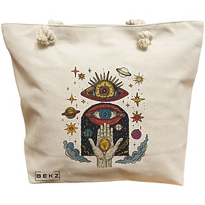 Geanta Canvas Tote pentru femei Energy Mood 3