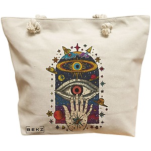 Geanta Canvas Tote pentru femei Energy Mood 4