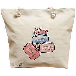 Geanta Canvas Tote pentru femei Travel Girl 11