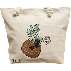 Geanta Canvas Tote pentru femei Travel Girl 12