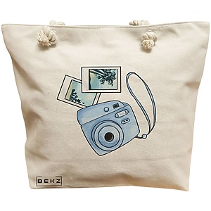 Geanta Canvas Tote pentru femei Travel Girl 14