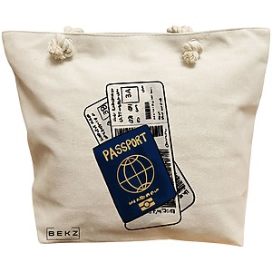 Geanta Canvas Tote pentru femei Travel Girl 17