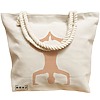 Geanta Canvas Tote pentru femei Yoga 1, 40x51 cm, Bej, BEKZ® 17 40x51 cm