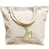 Geanta Canvas Tote pentru femei Yoga 2, 40x51 cm, Bej, BEKZ® 17 40x51 cm