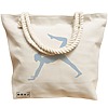 Geanta Canvas Tote pentru femei Yoga 5, 40x51 cm, Bej, BEKZ® 17 40x51 cm