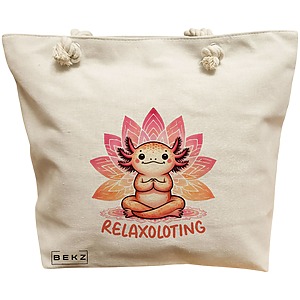 Geanta Canvas Tote pentru femei Yoga Relaxoloting