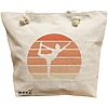 Geanta Canvas Tote pentru femei Yoga 6, 40x51 cm, Bej, BEKZ® 16 Geanta Canvas Tote pentru femei Yoga 6