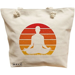 Geanta Canvas Tote pentru femei Yoga 7