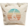 Geanta Canvas Tote pentru femei Yoga 8, 40x51 cm, Bej, BEKZ® 16 Geanta Canvas Tote pentru femei Yoga 8