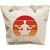 Geanta Canvas Tote pentru femei Yoga 11, 40x51 cm, Bej, BEKZ® 16 Geanta Canvas Tote pentru femei Yoga 11